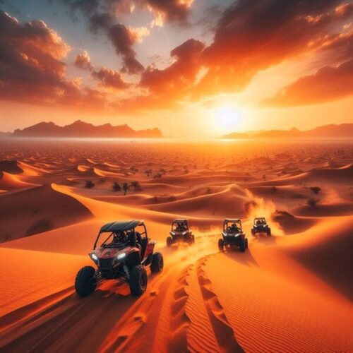 Хургада • Сахара парк и закат в пустыне (багги, квадроциклы, ужин)